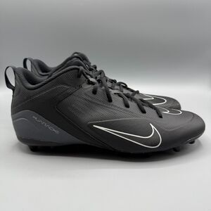 Nike Alpha Huarache 8 Varsity Men's Cleats Black Size 12
